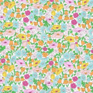 Liberty Fabric Poppy Forest A