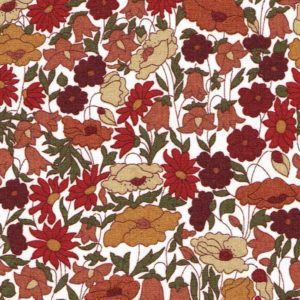 Liberty Fabric Poppy Forest D